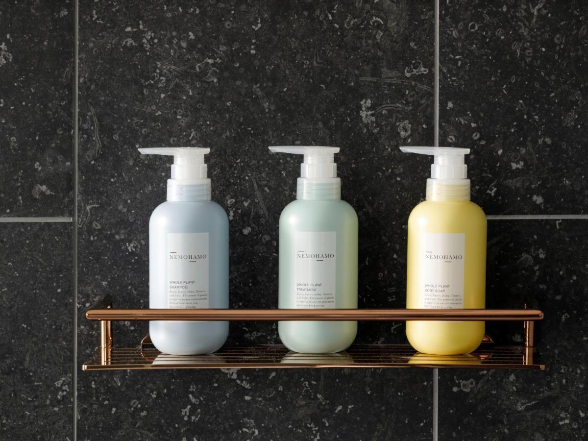 Good Nature Hotel Kioto Zewnętrze zdjęcie Shampoo, conditioner and body wash